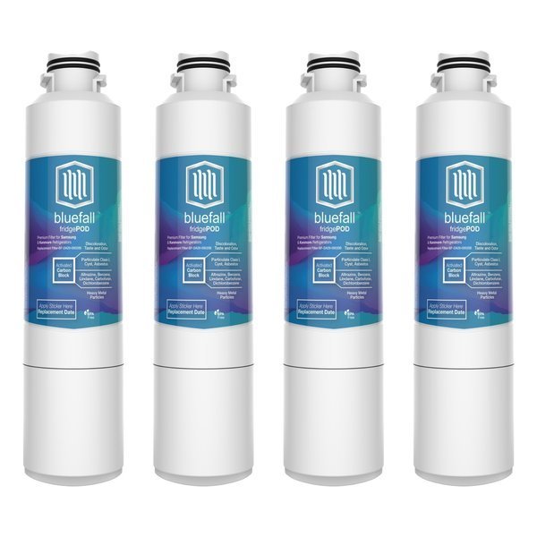 Samsung Compatible Da29-00020b Refrigerator Water Filter by Bluefall, PK 4, Drinkpod, Mfr#: BF29-00020B-4pack